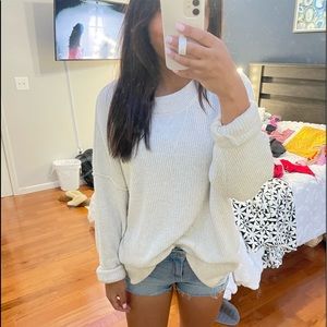 aerie oversized sweater